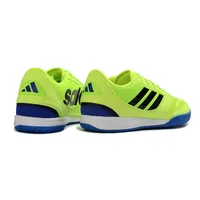 Chuteira Futsal Adidas Top Sala IC Verde e Azul - imagem 5