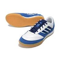 Chuteira Futsal Adidas Top Sala IC Branco e Azul - imagem 5