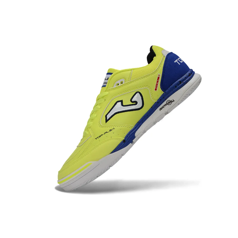 Chuteira Futsal Joma Regate Rebound IC Amarelo e Azul