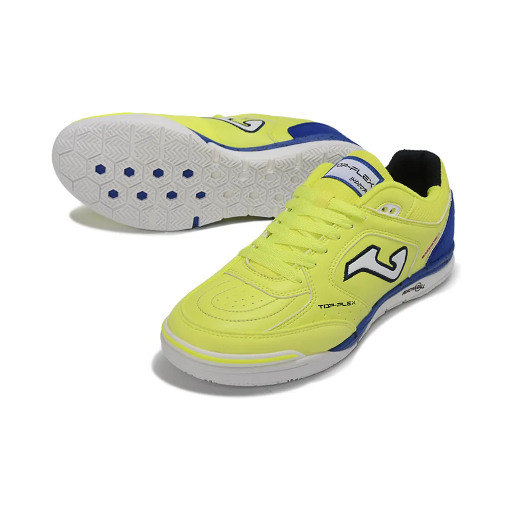 Chuteira Futsal Joma Regate Rebound IC Amarelo e Azul