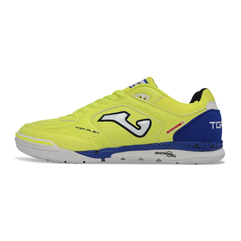 Chuteira Futsal Joma Regate Rebound IC Amarelo e Azul