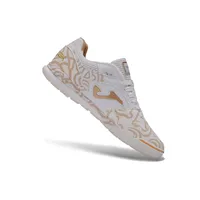 Chuteira Futsal Joma Regate Rebound IC Branco e Dourado - imagem 2