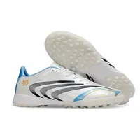 Chuteira Society Adidas F50 Spider TF Branco, Azul e Preto - Messi - imagem 5
