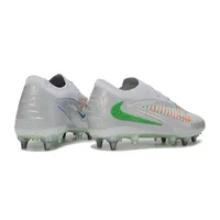 Chuteira Campo Nike Phantom GX 6 Elite Trava Mista Branco e Verde - imagem 5