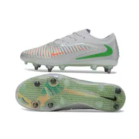 Chuteira Campo Nike Phantom GX 6 Elite Trava Mista Branco e Verde - imagem 6