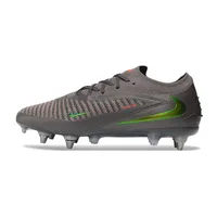 Chuteira Campo Nike Phantom GX 6 Elite Trava Mista Cinza e Verde - imagem 1