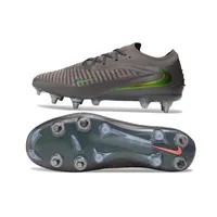Chuteira Campo Nike Phantom GX 6 Elite Trava Mista Cinza e Verde - imagem 5