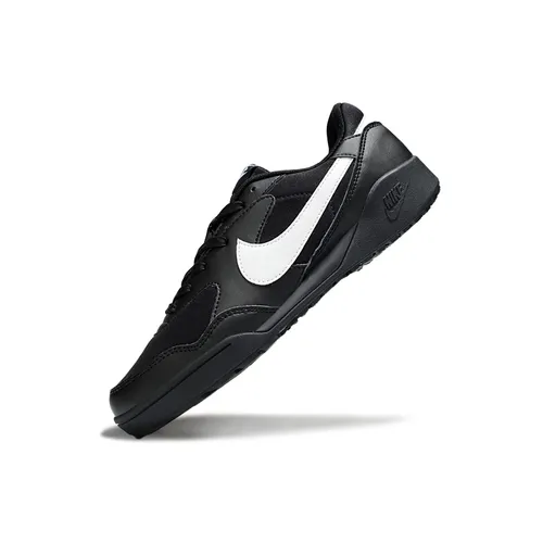 Chuteira Society Nike Terra Manta TF Preto e Branco