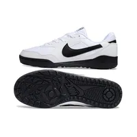 Chuteira Society Nike Terra Manta TF Branco e Preto - imagem 6