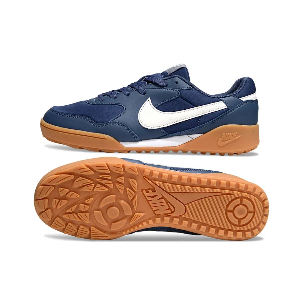 Chuteira Society Nike Terra Manta TF Azul