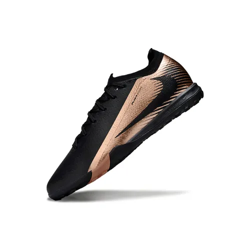 Chuteira Society Nike Air Zoom Mercurial Vapor 16 Elite TF Preto e Dourado