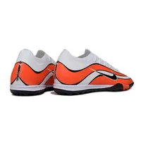 Chuteira Society Nike Air Zoom Mercurial Vapor 16 Elite TF Branco e Laranja - imagem 3