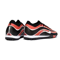 Chuteira Society Nike Air Zoom Mercurial Vapor 16 Elite TF Preto e Laranja - imagem 6