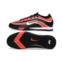 Chuteira Society Nike Air Zoom Mercurial Vapor 16 Elite TF Preto e Laranja - imagem 5