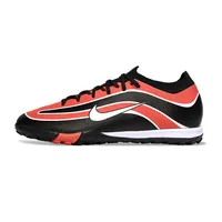 Chuteira Society Nike Air Zoom Mercurial Vapor 16 Elite TF Preto e Laranja - imagem 1