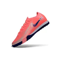 Chuteira Society Nike Air Zoom Mercurial Vapor 16 Elite TF Rosa e Azul - imagem 2