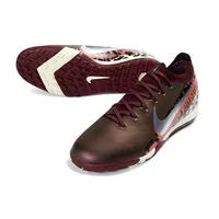 Chuteira Society Nike Air Zoom Mercurial Vapor 16 Elite TF Marrom e Bege - imagem 3