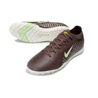 Chuteira Society Nike Air Zoom Mercurial Vapor 16 Elite TF Marrom e Verde - imagem 3