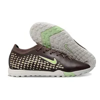 Chuteira Society Nike Air Zoom Mercurial Vapor 16 Elite TF Marrom e Verde - imagem 2