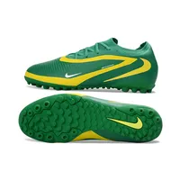 Chuteira Society Nike Phantom ReactX 6 Pro TF Verde e Amarelo - imagem 4