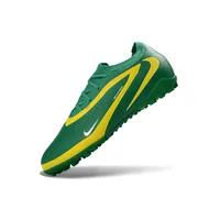 Chuteira Society Nike Phantom ReactX 6 Pro TF Verde e Amarelo - imagem 3