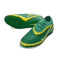 Chuteira Society Nike Phantom ReactX 6 Pro TF Verde e Amarelo - imagem 5