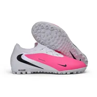 Chuteira Society Nike Phantom ReactX 6 Pro TF Branco e Rosa - imagem 7