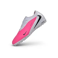 Chuteira Society Nike Phantom ReactX 6 Pro TF Branco e Rosa - imagem 4