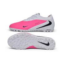 Chuteira Society Nike Phantom ReactX 6 Pro TF Branco e Rosa - imagem 3