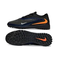 Chuteira Society Nike Phantom GX 6 Elite TF Preto e Laranja - imagem 5