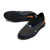 Chuteira Society Nike Phantom GX 6 Elite TF Preto e Laranja - imagem 4