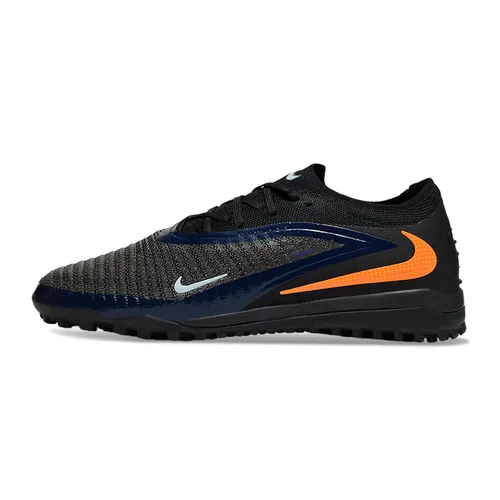 Chuteira Society Nike Phantom GX 6 Elite TF Preto e Laranja
