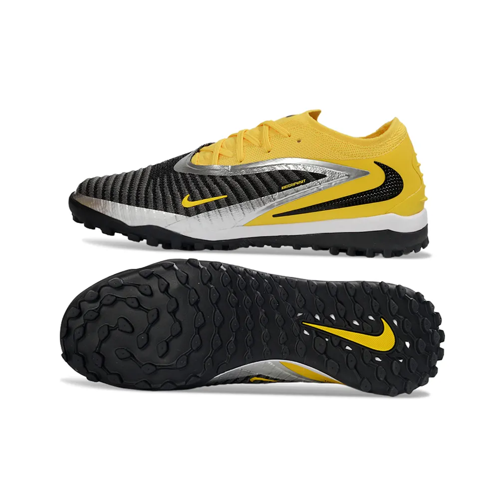 Chuteira Society Nike Phantom GX 6 Elite TF Amarelo e Preto