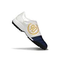 Chuteira Society Nike Total 90 TF Azul e Branco - imagem 3