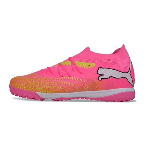 Chuteira Society Puma Future 9 TF Rosa