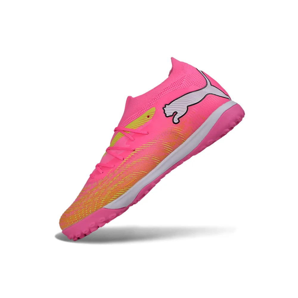 Chuteira Society Puma Future 9 TF Rosa