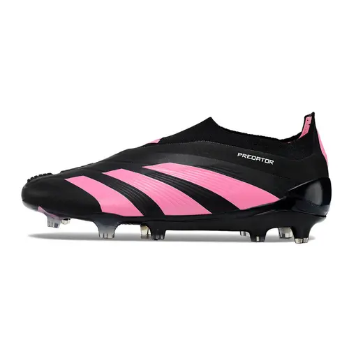 Chuteira Campo Adidas Predator LL Elite FG Preta e Rosa