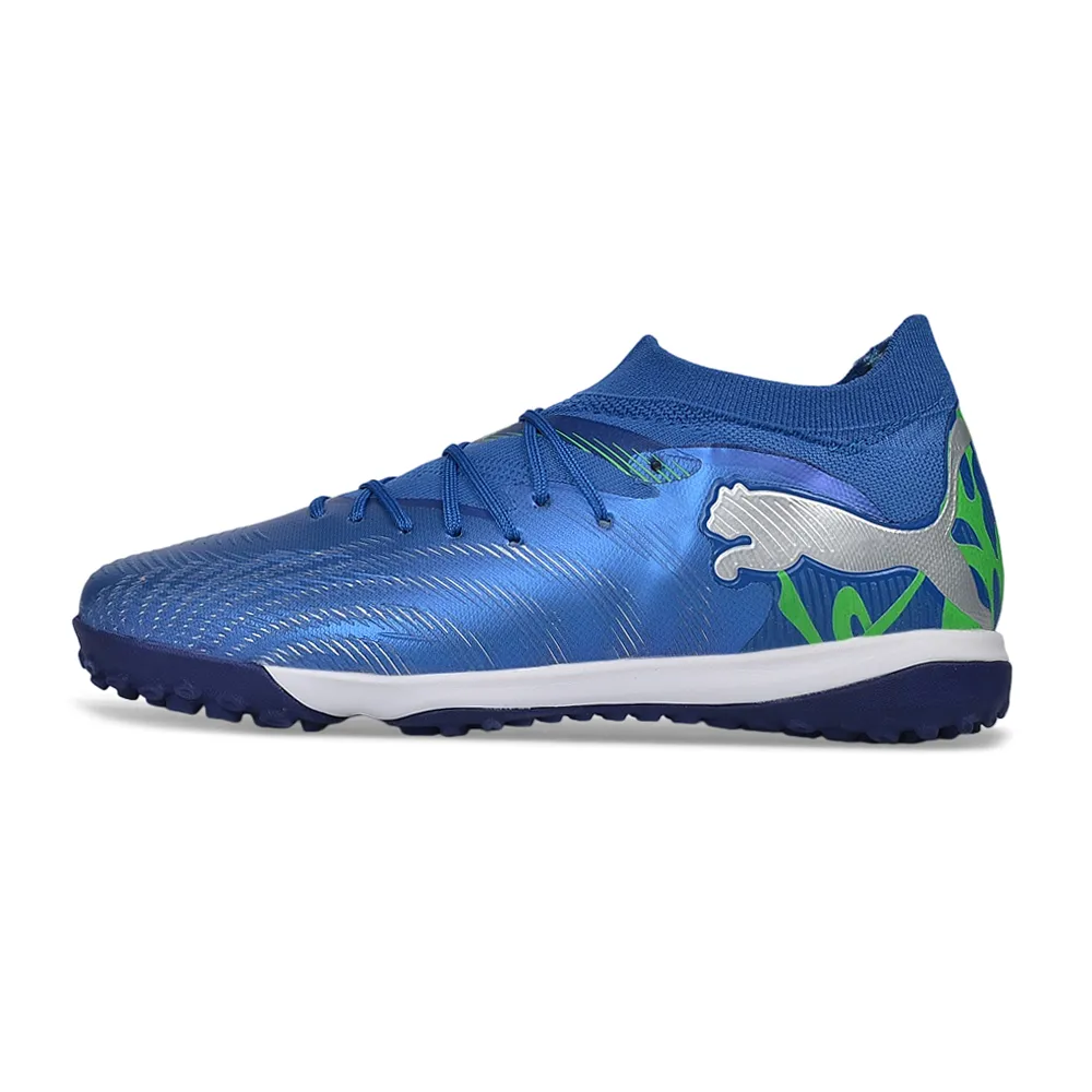 Chuteira Society Puma Future 9 TF Azul