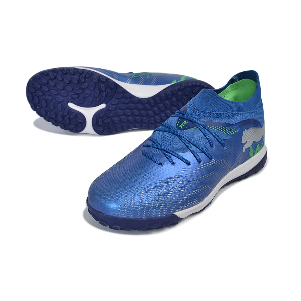 Chuteira Society Puma Future 9 TF Azul