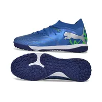 Chuteira Society Puma Future 9 TF Azul - imagem 4