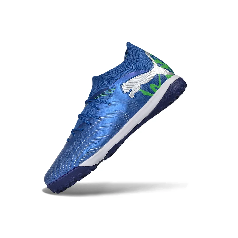 Chuteira Society Puma Future 9 TF Azul