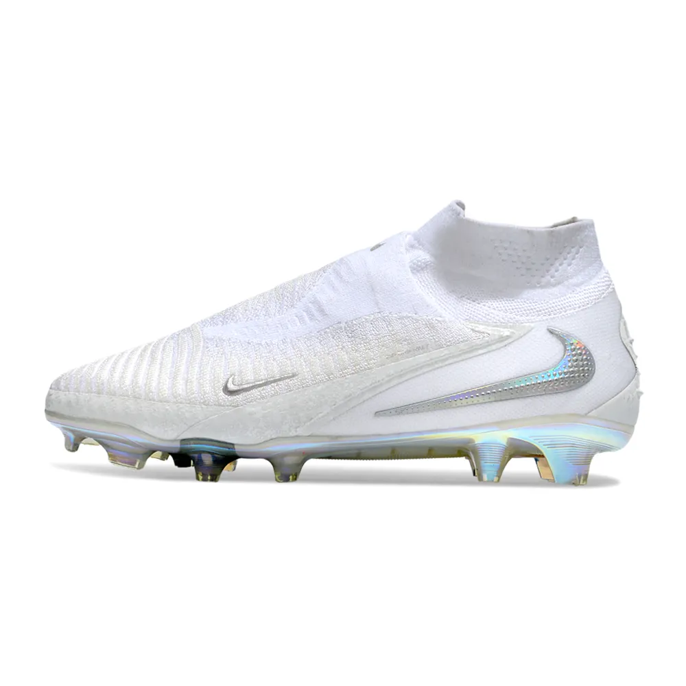 Chuteira Infantil Campo Nike Phantom GX 6 Elite FG Branco