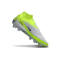 Chuteira Infantil Campo Nike Phantom GX 6 Elite FG Amarelo e Prata - imagem 3