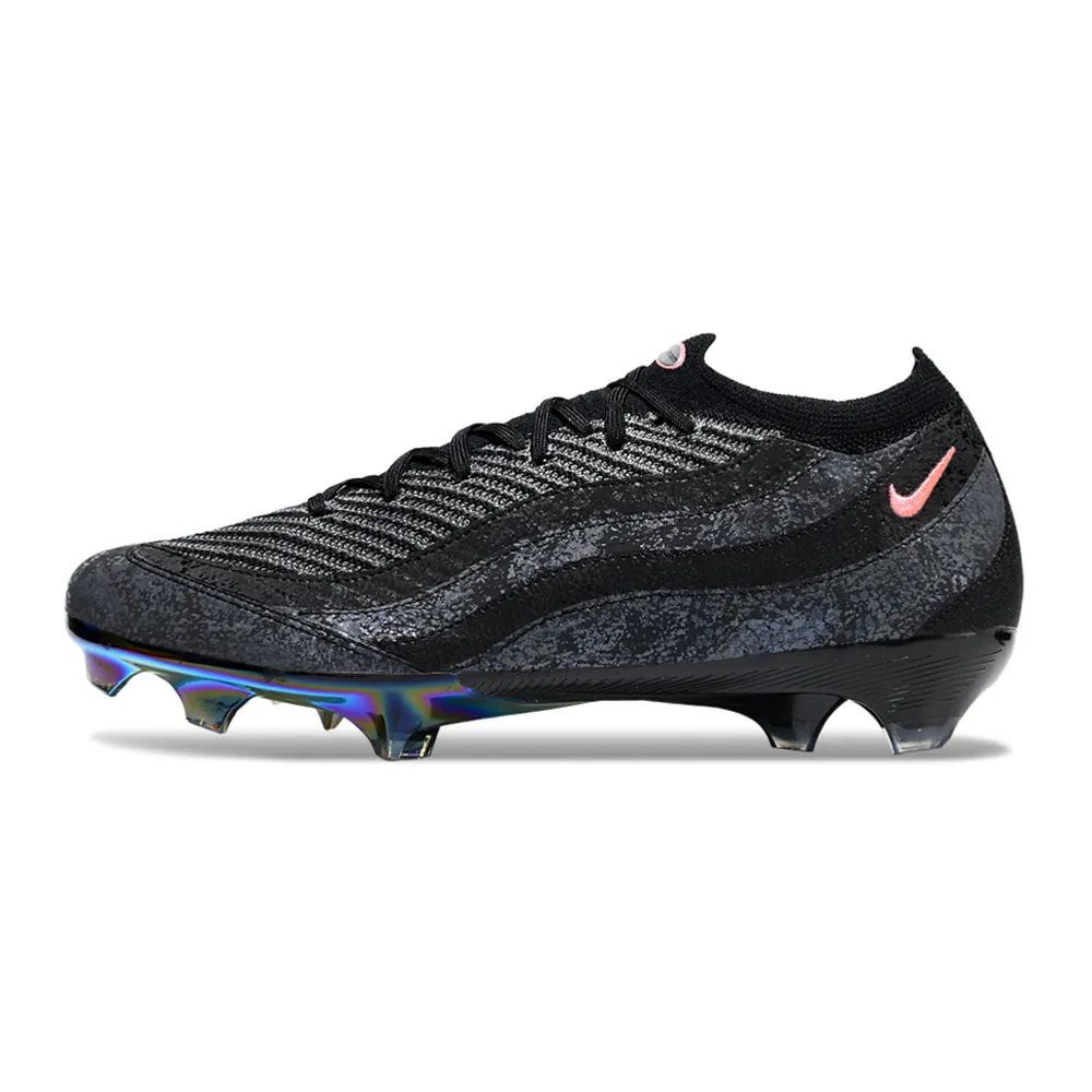Chuteira Infantil Campo Nike Air Zoom Mercurial Vapor 16 Elite FG Preto