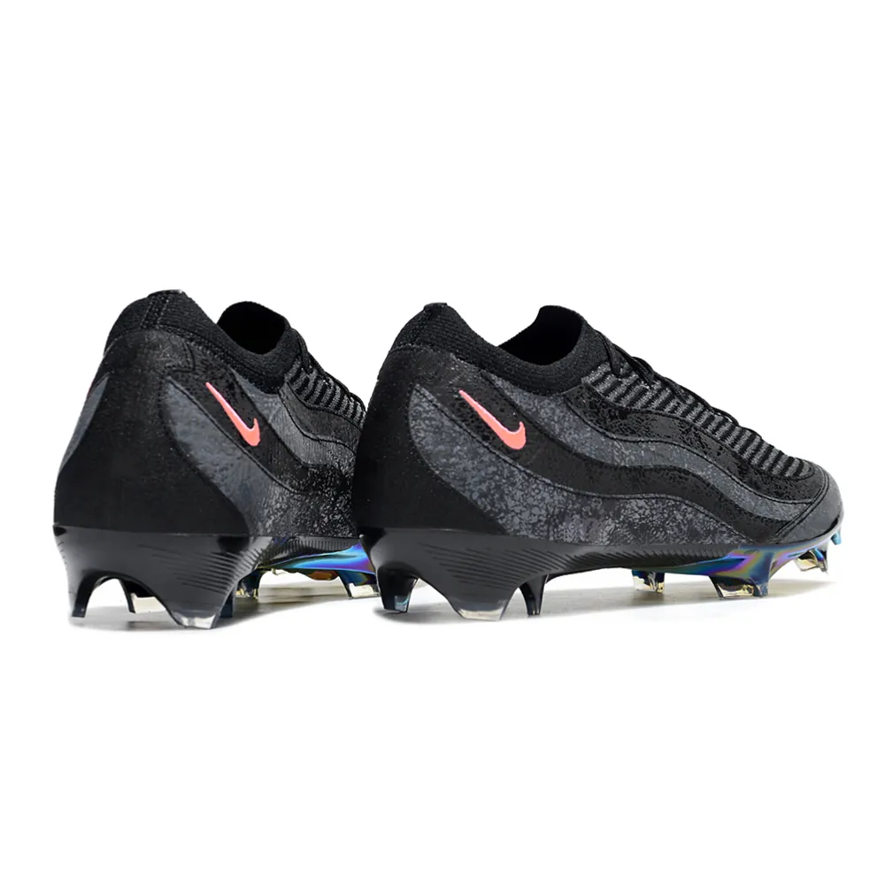 Chuteira Infantil Campo Nike Air Zoom Mercurial Vapor 16 Elite FG Preto