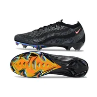 Chuteira Infantil Campo Nike Air Zoom Mercurial Vapor 16 Elite FG Preto - imagem 6