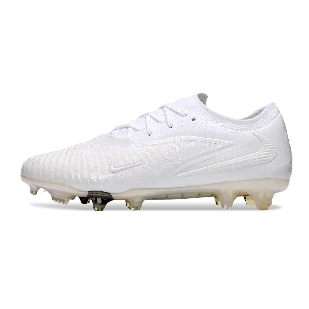 Chuteira Infantil Campo Nike Phantom GX 6 Elite FG Branco