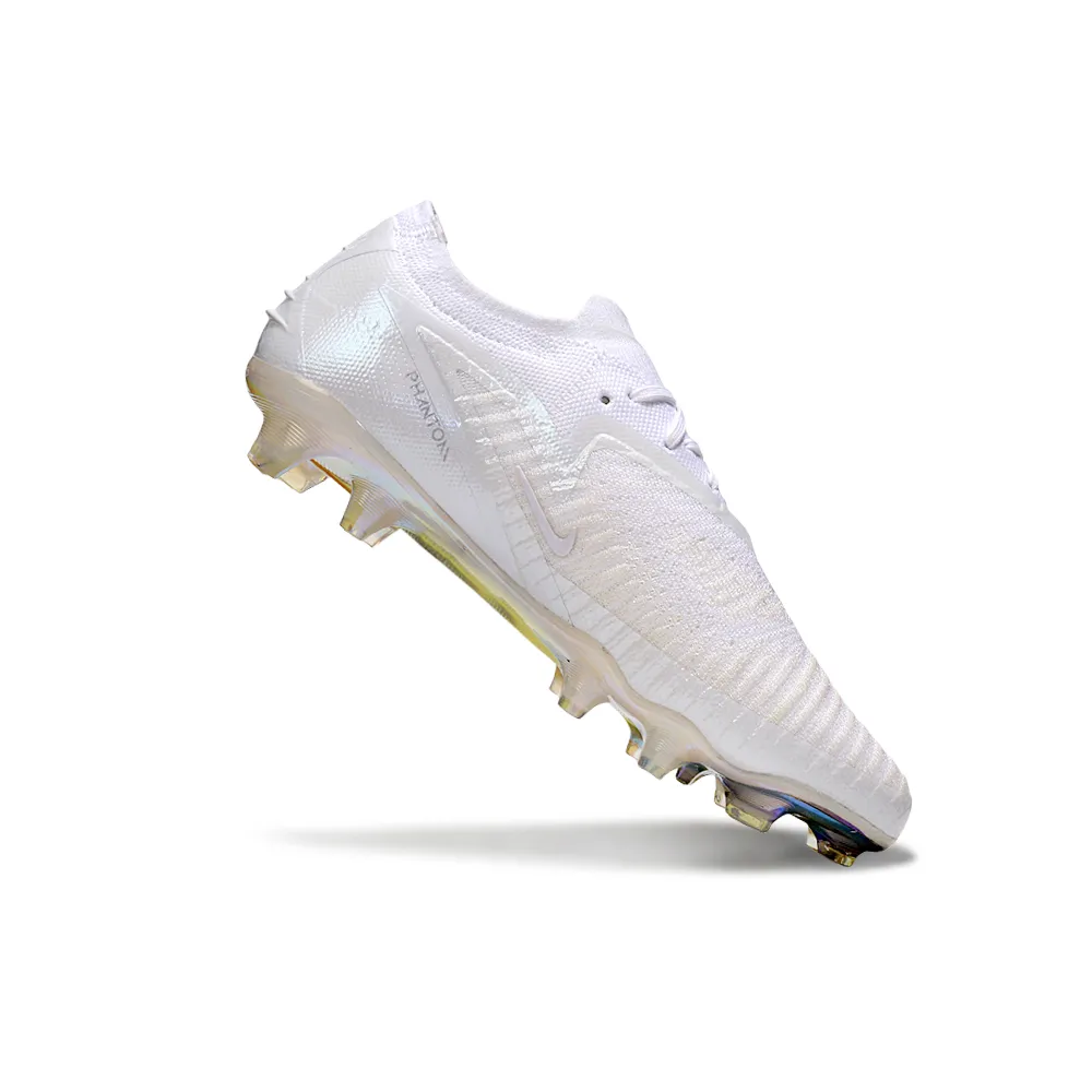 Chuteira Infantil Campo Nike Phantom GX 6 Elite FG Branco
