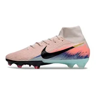 Chuteira Infantil Campo Nike Air Zoom Mercurial Superfly 10 Elite FG Rosa - imagem 1