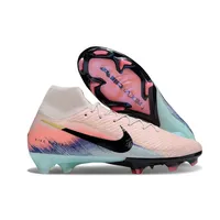 Chuteira Infantil Campo Nike Air Zoom Mercurial Superfly 10 Elite FG Rosa - imagem 2